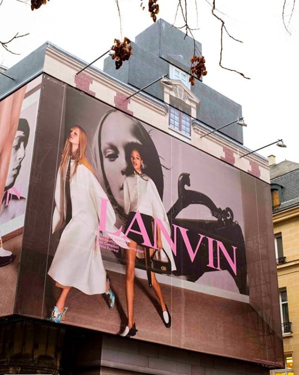 Lanvin billboard