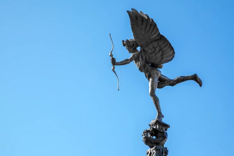 Cupido standbeeld